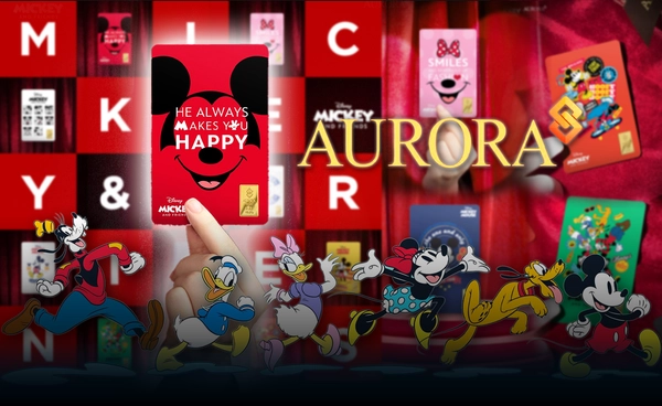 ออโรร่า x ดิสนีย์ ปั้น "ทองคำ" สู่ไลฟ์สไตล์คนรุ่นใหม่