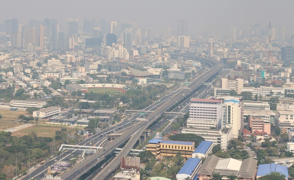 ค่าฝุ่นวันนี้! กทม. อยู่ในเกณฑ์ดี เปิด 12 อันดับ PM 2.5 สูงสุด