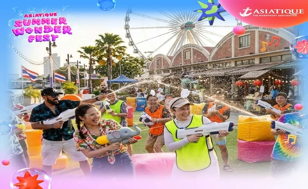 สงกรานต์ 3 จุดใหญ่น่าเล่นน้ำใน กทม.สนุกและปลอดภัย