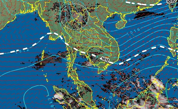 เตือน “พายุฤดูร้อน”  บริเวณไทยตอนบน ส่วนภาคใต้ฝนตกหนัก 13-14 มี.ค.นี้