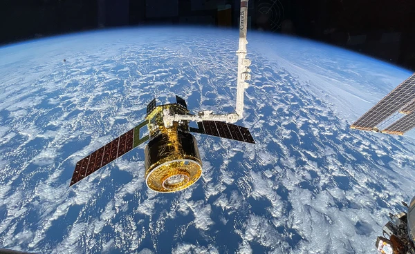 ยานขนส่งอวกาศรุ่นใหม่ HTV-X1 ของญี่ปุ่นแยกตัวจากสถานีอวกาศนานาชาติ 