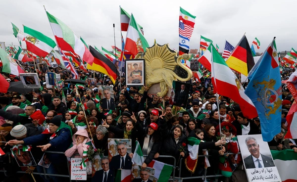 ชาวอิหร่านราว 250,000 คน ชุมนุมต้านรัฐบาลในนครมิวนิก เยอรมนี