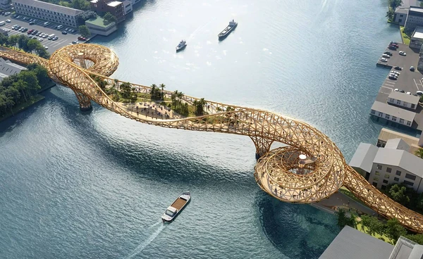 กทม. เตรียมสร้าง “สะพานคนเดินข้ามแม่น้ำเจ้าพระยา” ยกระดับจุดชมวิวสองฝั่งน้ำ