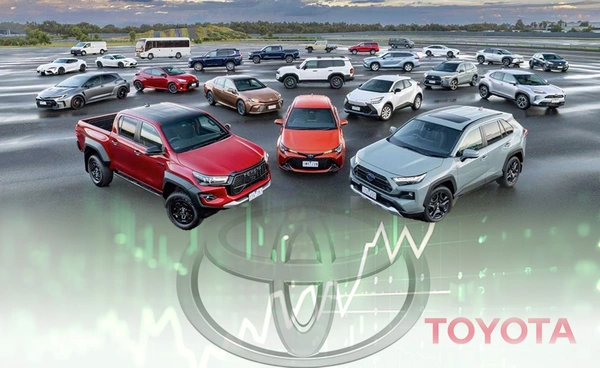 โตโยต้าทำยอดขายทั่วโลกสูงสุดเดือนม.ค. 