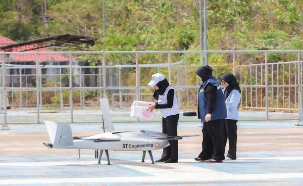 "ใช้โดรนส่งยา-วัคซีน" ข้ามทะเล จ.สตูล ลดเวลาคนไข้รอคอยนาน กรมการแพทย์โชว์ศักยภาพเพื่อผู้ป่วย