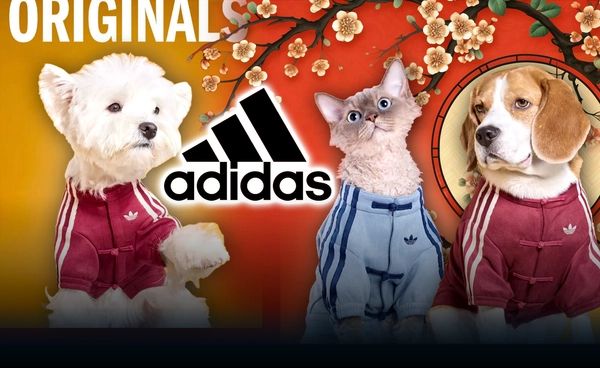 "อาดิดาส" เปิดตัวแจ็กเก็ตสัตว์เลี้ยงต้อนรับตรุษจีน