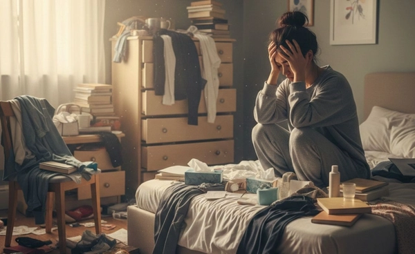 วิจัยชี้ ห้องยิ่งรก ยิ่งกระตุ้นฮอร์โมนความเครียดของผู้หญิง