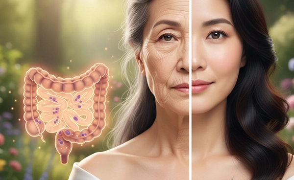 จุลินทรีย์ลำไส้ กุญแจใหม่สู่การต้านริ้วรอย