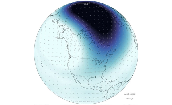 โลกรวนป่วนขั้วโลก  Polar Vortex หลุดกรอบ  ดันพายุหิมะถล่มสหรัฐฯ 