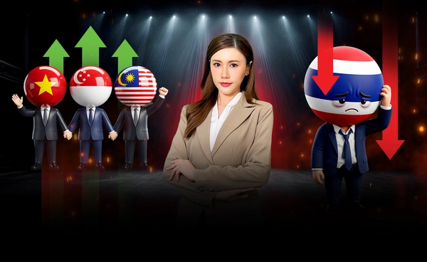  "อาเซียน" เหลื่อมล้ำโตสองขั้ว เวียดนามพุ่ง 8% ไทยรั้งท้าย 2.4% น่ากลัวกว่าที่คิด