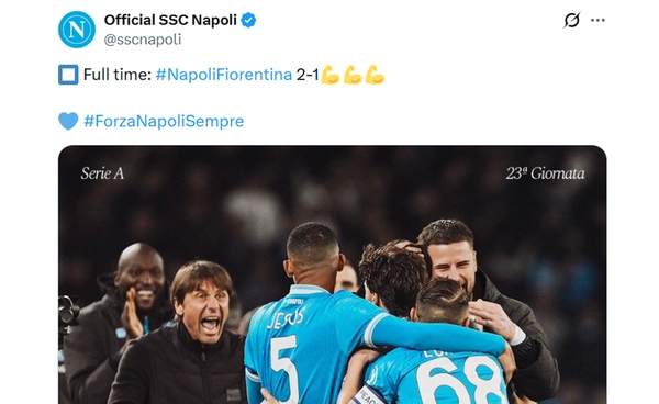 คอนเต้ รับรู้ นาโปลี เสี่ยงหลุดโควต้าแชมเปี้ยนส์ลีก