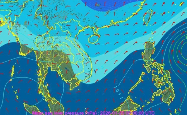 “ลมหนาว” ปกคลุมไทย อากาศเย็นลง 1-4 องศาฯ