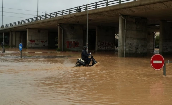 “ตูนิเซีย” น้ำท่วม  หลังฝนตกหนักสุดในรอบ 70 ปี