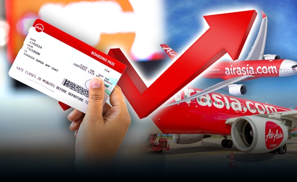 "AirAsia X" ขึ้นค่าตั๋วสูงสุด 40% ลดเที่ยวบิน วิกฤตสงคราม
