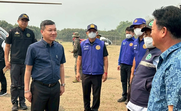 มหาดไทย ติดตามสถานการณ์ไฟป่าหมอกควัน "ห้ามมีจุดความร้อนเพิ่มขึ้น" 