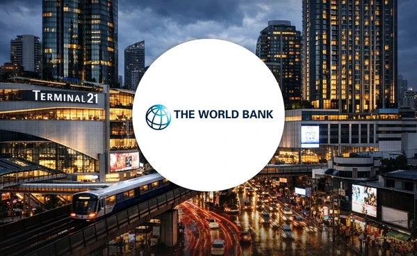“เวิลด์แบงก์” คาดเศรษฐกิจไทย ปี 2569 โต 1.6% จากการค้าโลกชะลอ-หนี้ครัวเรือนสูง