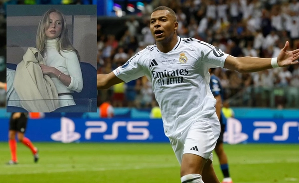 คู่รักใหม่? ดาราสาวสเปน โผล่เชียร์ เอ็มบัปเป้ เกมมาดริดดาร์บี้