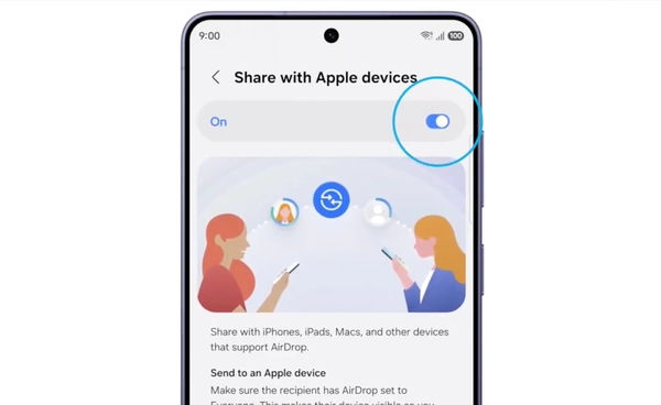 Samsung อัปเดต “Quick Share” บน Galaxy S26 Series ส่งไฟล์ข้ามค่ายไป iOS ได้ทันที ไม่ง้อแอปฯ