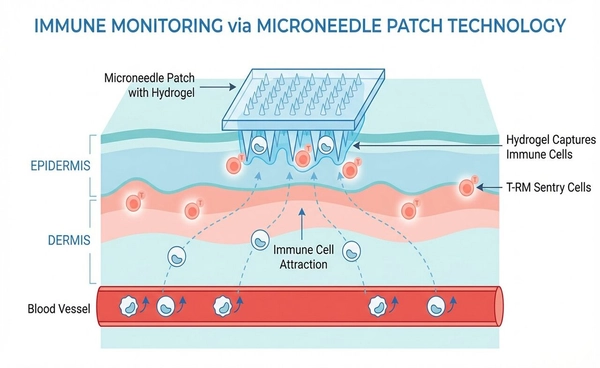 "แผ่นแปะเข็มไมโคร" นวัตกรรมใหม่ของการ "ตรวจภูมิคุ้มกันโดยไม่ต้องเจาะเลือด"