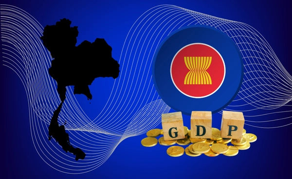 เปิดตัวเลข "GDP 2568" อาเซียน ประเทศไทยอยู่ตรงไหน? แม้ดีเกินคาด แต่ยังรั้งท้ายเพื่อนบ้าน