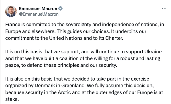 เหล่าผู้นำยุโรปคัดค้านภาษีทรัมป์ ที่ขึ้นกับประเทศที่หนุนเดนมาร์ก-กรีนแลนด์