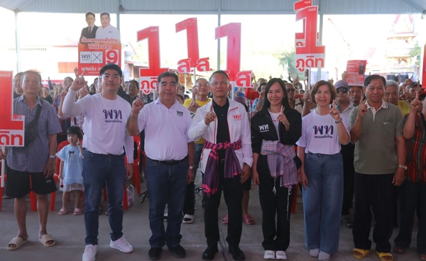 “สมศักดิ์” ขอชาวพิจิตร เลือก”ภูดิท”เบอร์ 1 ประกาศเป้าเพื่อไทย 250 ที่นั่ง 