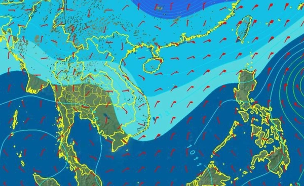 เหนือ-อีสาน อากาศเย็น  พรุ่งนี้อุ่นขึ้น 1-4 องศา  ลมหนาวอ่อนกำลัง