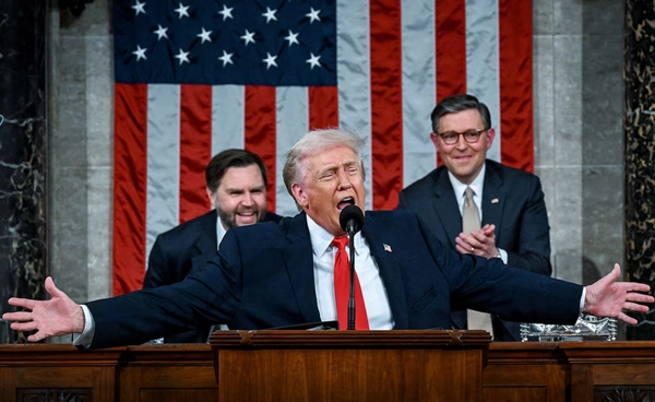 5 ประเด็น "เศรษฐกิจ" บนบัลลังก์ "State Of The Union" "ทรัมป์" ปลุกยุคทองสหรัฐฯ สะเทือนโลก