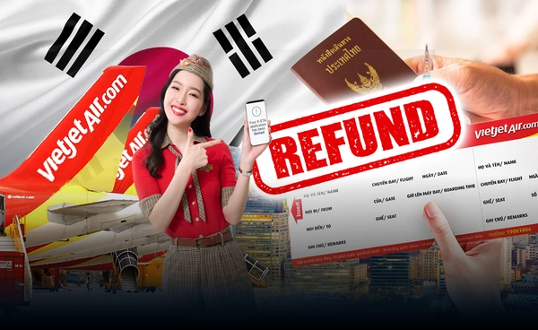 "ไทยเวียตเจ็ท" ใจป้ำ! K-ETA ไม่ผ่านคืนค่าตั๋วให้