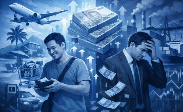 เงินบาทแข็งค่า ใครได้ ใครเสีย? คนธรรมดา vs คนทำธุรกิจ