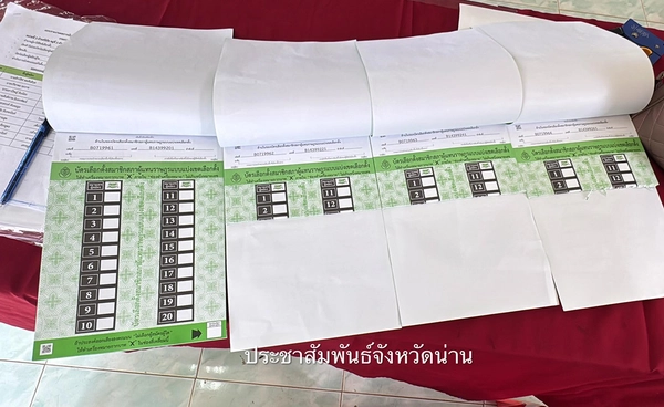 กกต.แจ้งความปมกปน.ฉีกบัตรเลือกตั้งน่านผิด 69 ใบ 
