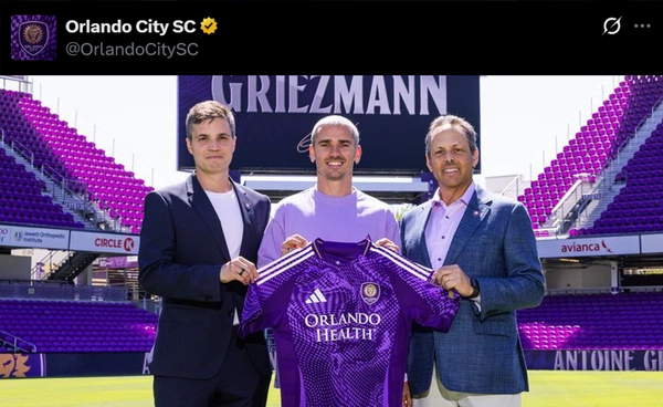 กรีซมันน์เปิดตัวออร์แลนโด้ เตรียมย้ายทางการซัมเมอร์นี้