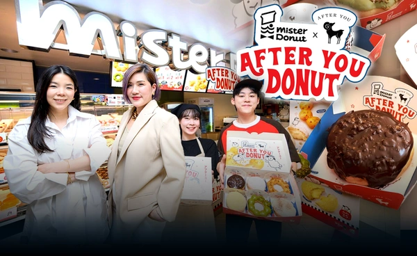 "Mister Donut X After You" เขย่าตลาดแมส