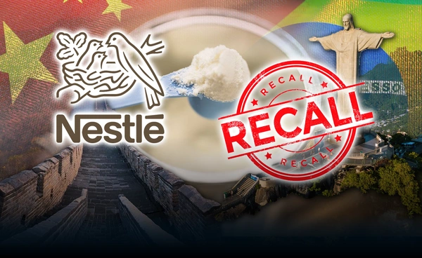 วิกฤตทดสอบ "เนสท์เล่" นมผงเสี่ยงปนเปื้อน ลามไป จีน-บราซิล