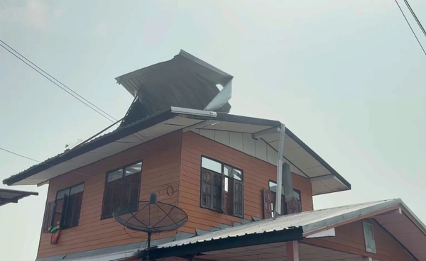 พายุฤดูร้อนถล่ม “ยโสธร” บ้านเรือนเสียหาย 967 หลัง