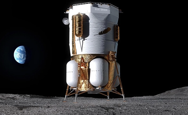 นาซาเริ่มการทดสอบยาน Blue Moon MK1 เตรียมทำภารกิจสู่ขั้วใต้ดวงจันทร์ในปีนี้