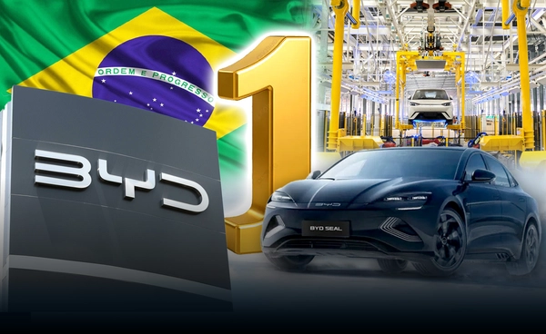 "BYD" เดินเกมใช้ชิ้นส่วนในบราซิล หวังขึ้นแท่นเบอร์ 1