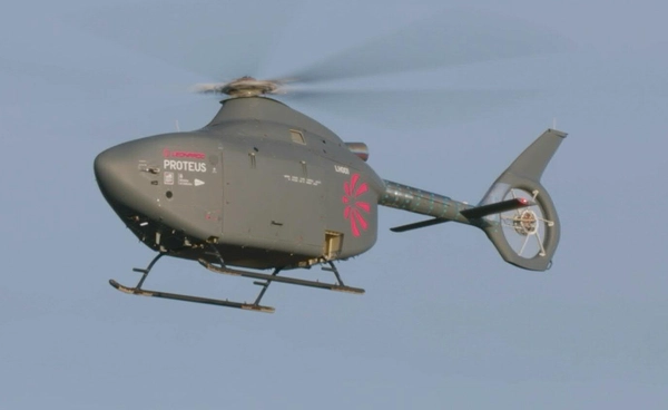  อังกฤษเปิดตัวเฮลิคอปเตอร์ไร้คนขับ “Proteus” บินฉลุยพร้อมบรรทุกหนักกว่า 1 ตัน