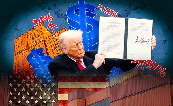 ทรัมป์ชี้มาตรการภาษีช่วยลดขาดดุลการค้า