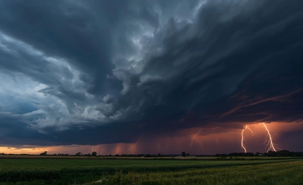 อุตุฯ เตือนพื้นที่เสี่ยงภัยฝนฟ้าคะนองและลมกระโชกแรง วันที่ 1 มีนาคม 2569