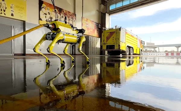 “ดูไบ” ส่ง "หุ่นยนต์นักดับเพลิง” ร่วม “ตำรวจ AI” ดูแลความปลอดภัยทั่วเมือง