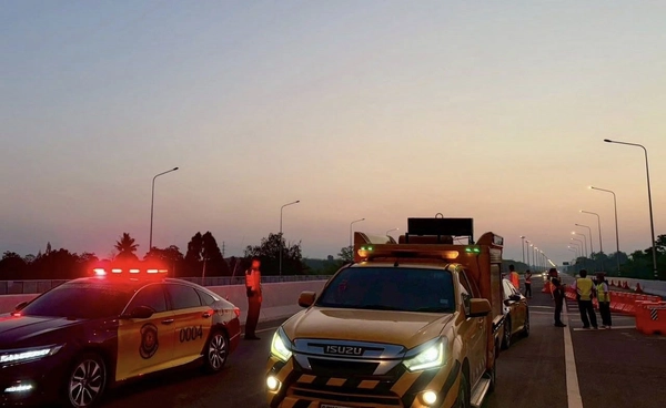 ปรับทิศจราจร M6 ช่วงบางปะอิน – ปากช่อง รองรับขาเข้ากรุงเทพฯ ช่วงท้ายสงกรานต์
