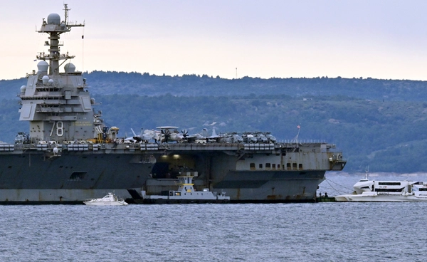 USS Gerald R. Ford กำลังเดินทางกลับสหรัฐฯ หลังปฏิบัติภารกิจนานที่สุด 300 วัน