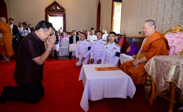 นายกฯ กราบนมัสการ “สมเด็จธงชัย“ โอกาสเจริญอายุวัฒนมงคล 73 ปี 