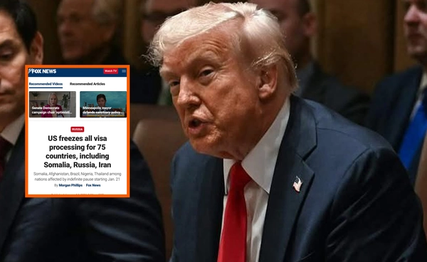 Fox News เผยสหรัฐฯ อาจระงับพิจารณาวีซ่า 75 ประเทศ ไทยเข้าข่าย รอคำสั่งทางการ