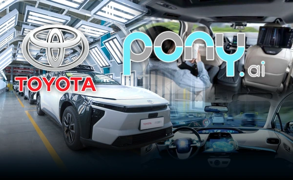 บุกจีน! Pony.ai x Toyota ส่ง "โรโบแท็กซี่" เดินเกมเชิงพาณิชย์
