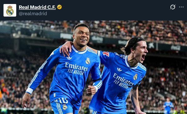 ผลฟุตบอล ลา ลีกา สเปน : ราชันชุดขาวบุกทุบไอ้ค้างคาว 2-0 ไล่จี้บาร์ซ่าเหลือแต้มเดียว