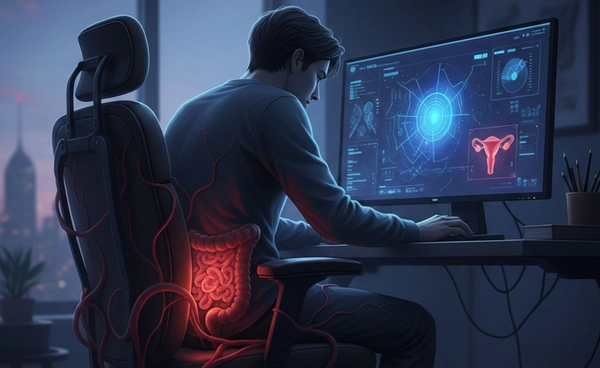 นั่งเกิน 6 ชั่วโมง เสี่ยงสูงเกิดมะเร็งลำไส้ใหญ่ และมะเร็งเยื่อบุโพรงมดลูก