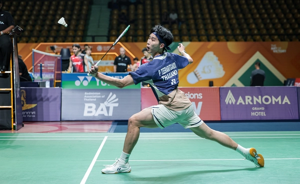 "อิคคิว" ยังฟอร์มแรงไม่หยุด!  ทะลุรอบรองฯ ไทยแลนด์ มาสเตอร์ส