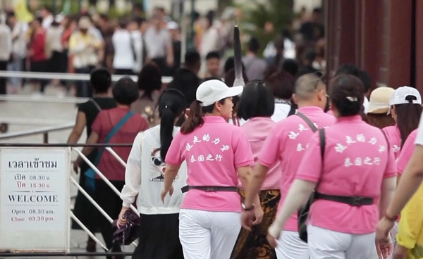 "จีน" ขึ้นแท่นอันดับ 1 เที่ยวไทย 5 สัปดาห์ติด